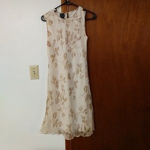 Lovely cream silk dress